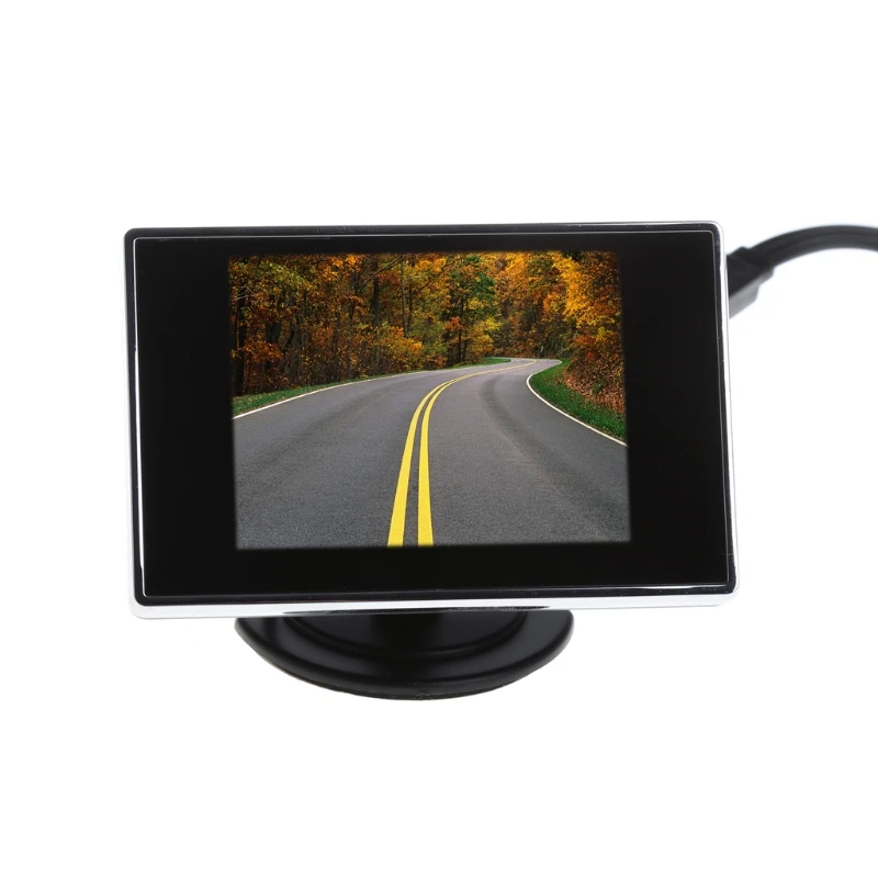 

3.5" Mini TFT LCD Color Monitor Screen DVD VCD For Car Rear View Backup Camera