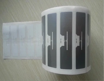 

Alien authoried 9654 UHF RFID 100pcs wet inlay sticker 860-960MHZ Higgs3 EPC C1G2 ISO18000-6C used to RFID tag label