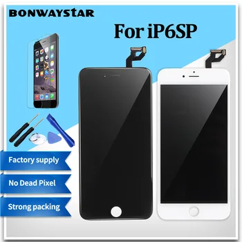 

AAA+++ Quality Screen Replacement For iPhone 6 6s plus LCD Digitizer Assembly with For iPhone 6s Display No Dead Pixel