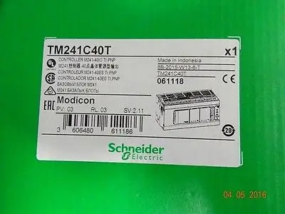 В Коробке Sch + PLC TM241C40T