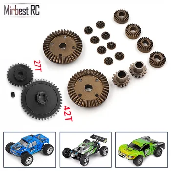 

Mirbest RC DIY Parts For WLtoys A959 A979 A959-B A979-B RC car metal upgrade accessories Metal differential gear A959-B-27 -19