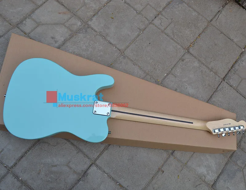 Заводская электрогитара TL липа синего цвета 6 струнный музыкальный инструмент гитары ra аксессуары для гитары