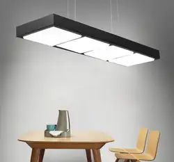 Современный белый подвесной светильник для офиса конференц-зала Кабинет Светодиодный высокая яркость творческий лампа домой ресторан