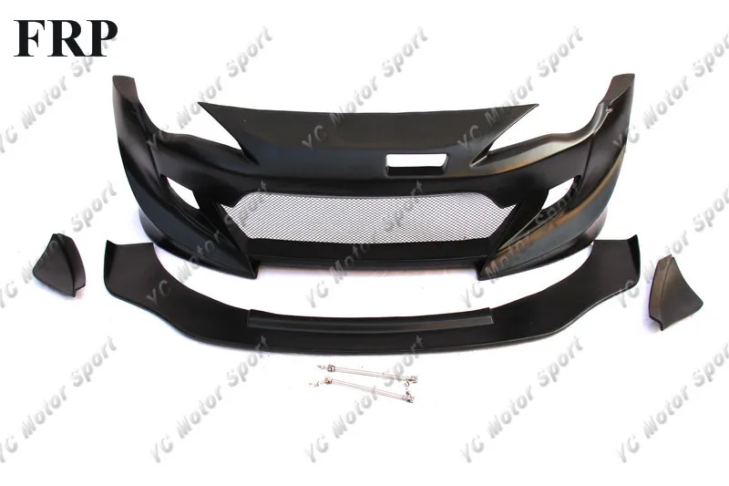 2012-2017 GT86 FT86 ZN6 FRS BRZ Greddy X Pandem Ver.3 Aero Style Front Bumper FRP (4)