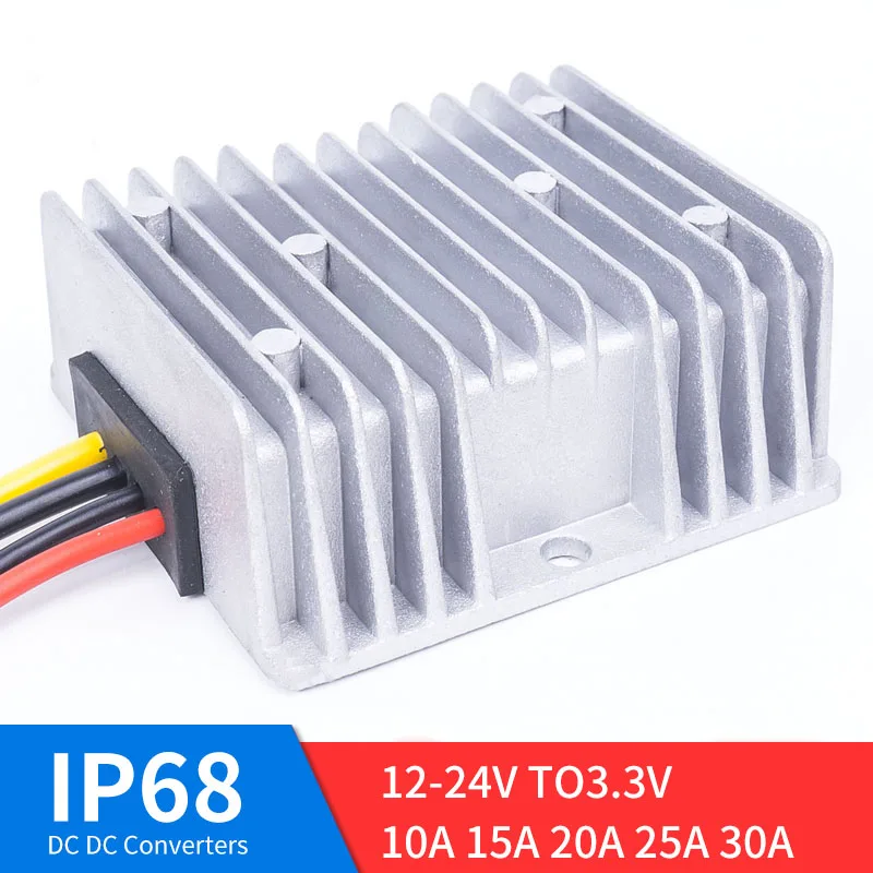 

DC 12-24V TO 3.3V 10A 15A 20A 25A 30A DC Power High Quality Converter Step-Down DC Regulator for Automot
