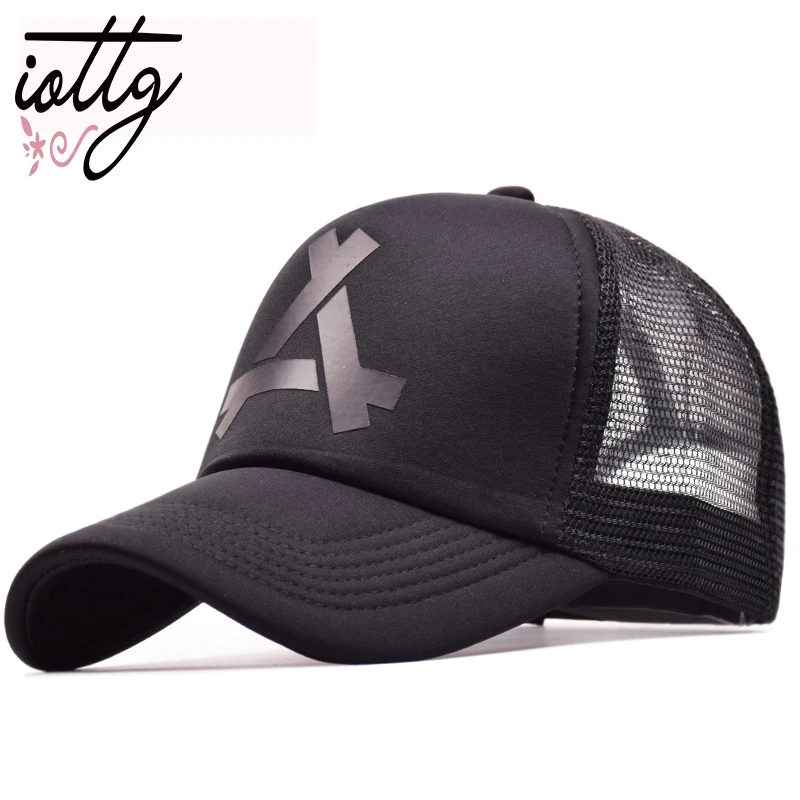 

New Summer Mesh Baseball Cap Sports Fashion Snapback Hats Trucker Adjustable Hip Hop Cap God Pray Women Men Caps Hat