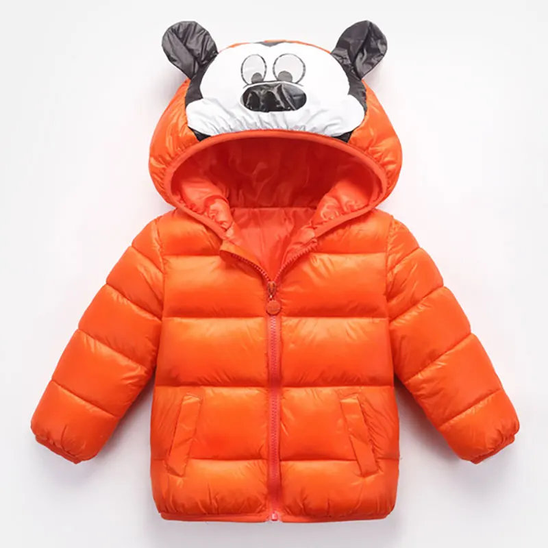 Koop Kinderen Cartoon Winter Warme Jassen Kids Eend Down Jas Baby Mode Jas Voor Meisjes Parka Bovenkleding Hoodies Jongens Jas 2 6 T