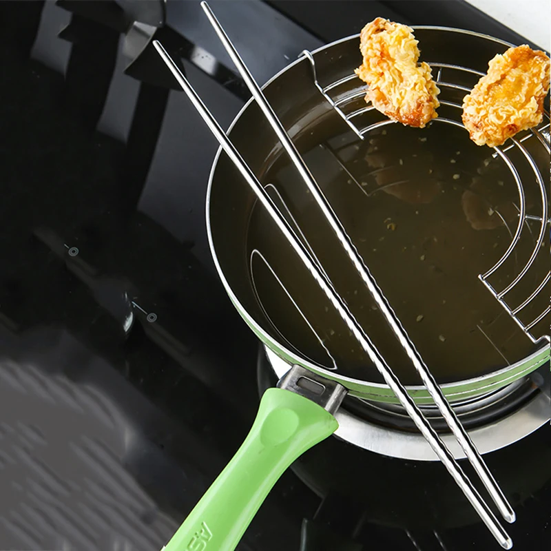 2pcs 38.8cm Long Korean Stainless Steel Chopsticks Food Sticks Portable Reusable Chopstick Sushi Hashi Kitchen Accessories