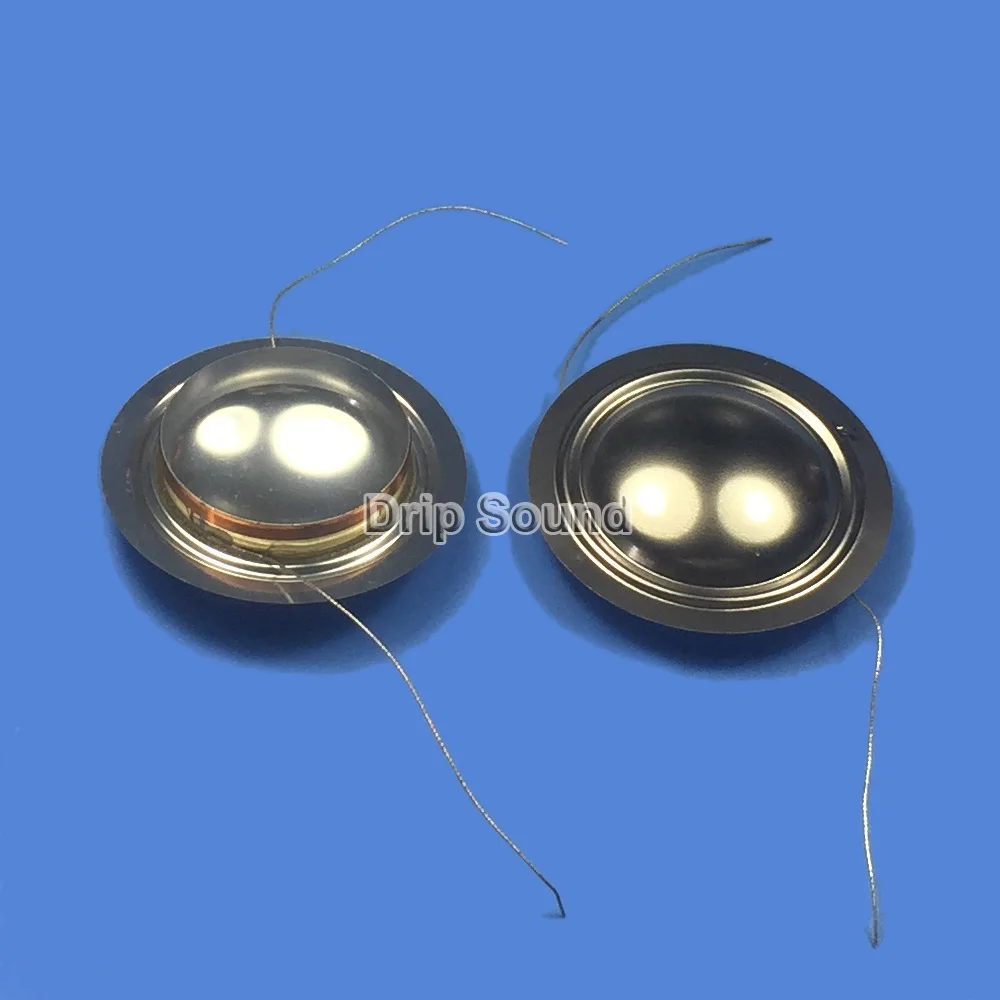

2pcs 25.5mm Tweeter Voice Coil Horn Speaker Treble Aluminum Film Diaphragm Drive Head Repair Parts #1