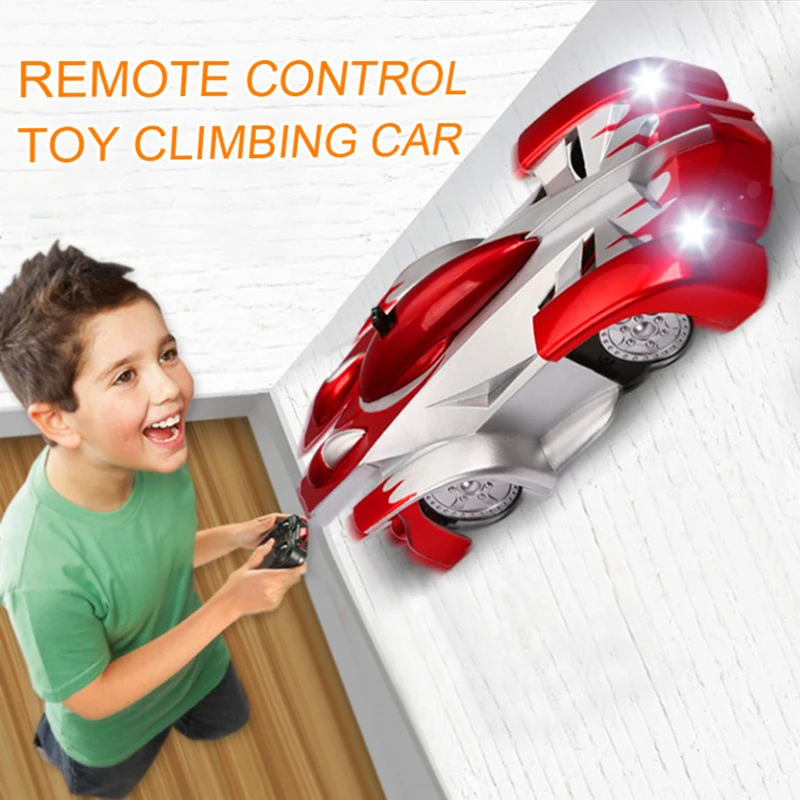  1PCs RC car Remote Control Climbing RC Car with LED Lights 360 Degree Rotating Stunt Toys Machine W