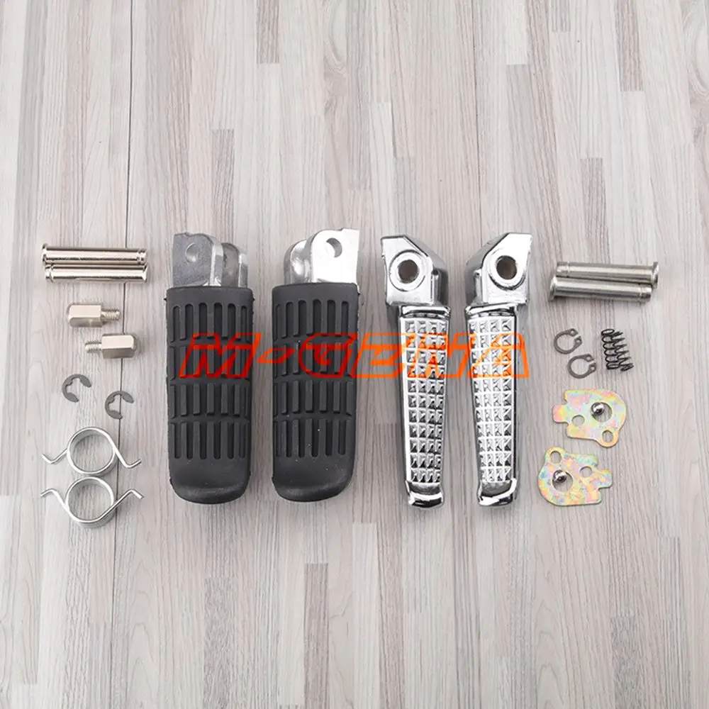 Motorcycle Front Rear Footrests Foot Pegs For Honda Cb400 Superfour Cb