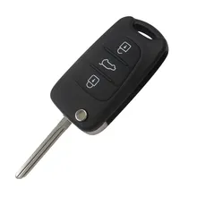 3 Замена кнопки дистанционного флип складной ключ Shell casefor hyundai Kia Sportage 3 Рио K2 Cerato Ceed Рио Soul ключ