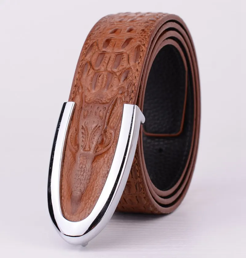 Wholesale Price Genuine Leather Belts For Men Luxury Designer Classic