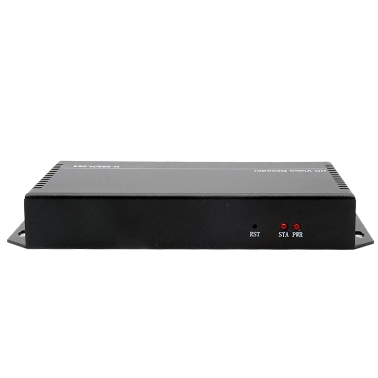  Hd 3G Sdi Decoder Ip Streaming per La HD-SDI 3G-SDI Video Audio Decoder H.265 H.264 Udp Rtmp Rtsp H