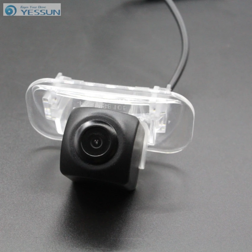 Upgraded Reversing Camera 1280x720p Camera Integrated in Number Plate Light License Rear View Backup camera for Mercedes Benz A B Class Series B200 W245 A160 W169 2005~2011