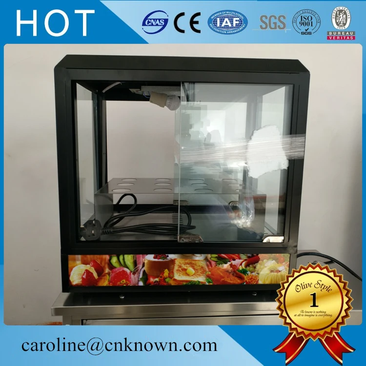 

12 pieces per batch Heating and heat preservation pizza cone display