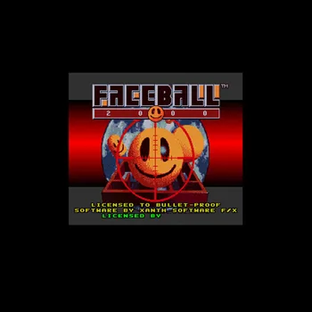 

Faceball 2000 16 bit Big Gray Game Card For NTSC Game Player Drop Shipping