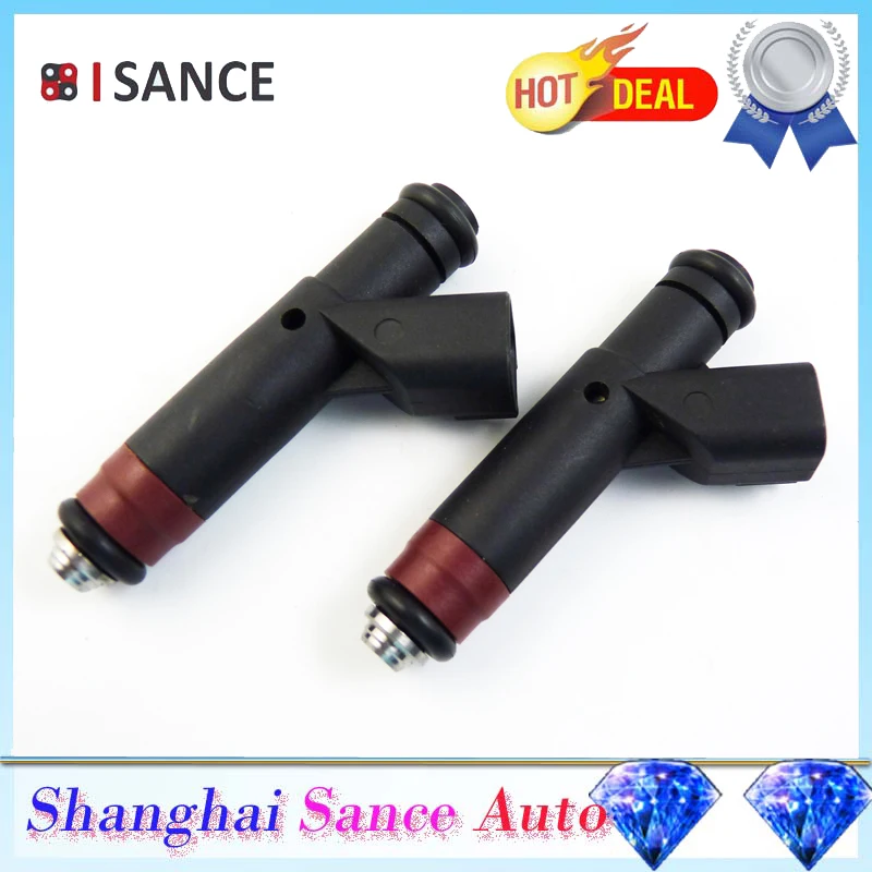ISANCE 2PCS Flow Matched Fuel Injector 53032145AA For Jeep Grand