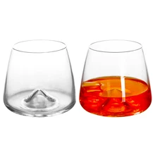 1 шт. бокалы для виски 360 мл креативная Бытовая прозрачная стеклянная кружка для вина стеклянная кружка для сока для питья