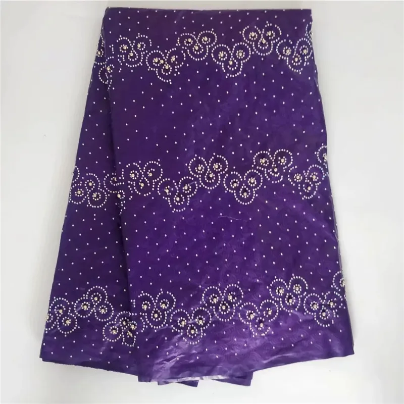 

5 Yards African Guinea Brocade Lace Fabric Sets High Quality Basin lace Fabric Bazin Riche Embroidery Jacquard Evening WH050511