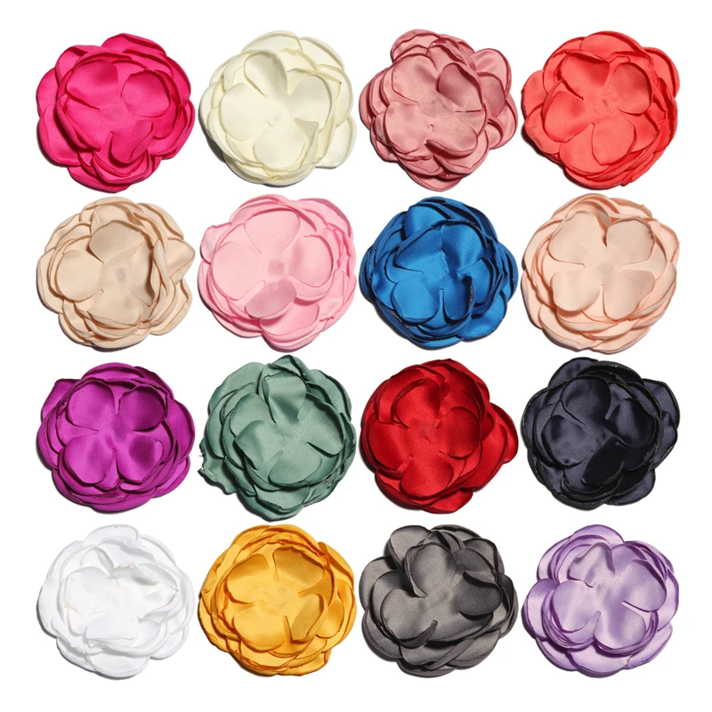 Flower Fabric Hair Accessories Chiffon Hair Accessories Fabric