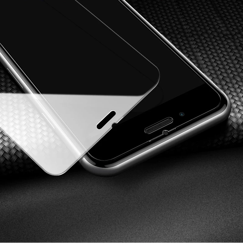 Полностью клеящееся закаленное стекло для iphone X XS MAX XR 10 7 8 6 6s Plus 5 5s SE Передняя