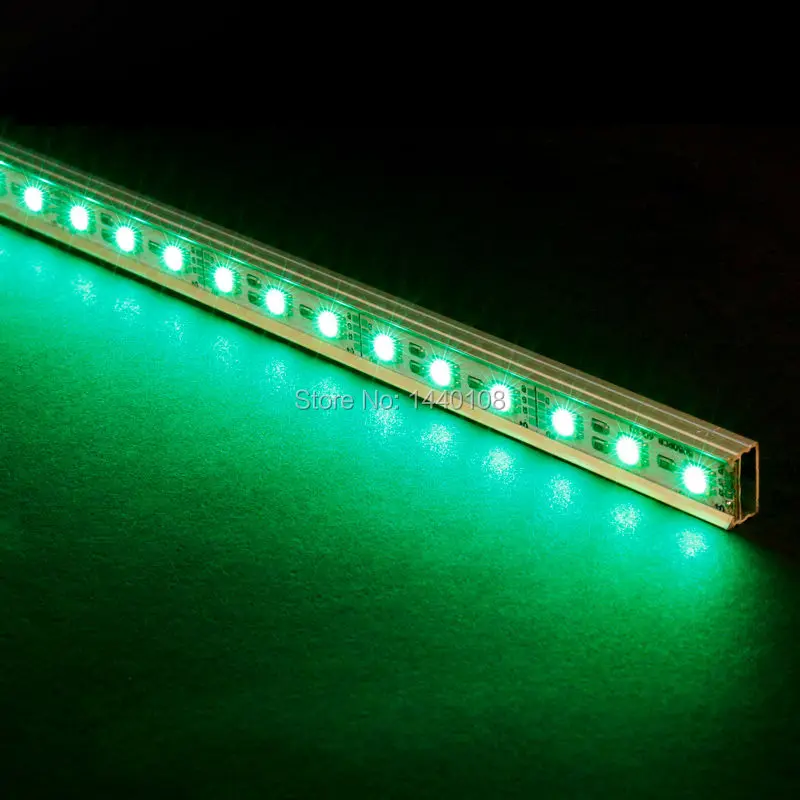 Fanlive 20 шт./лот 1 м оптовая продажа 12 в 72 * SMD 5050 Светодиодная панель 100 см Жесткая