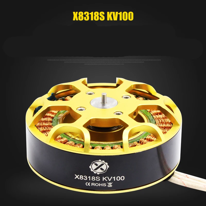 1PC W9235(X8318S) Brushless Motor KV100 KV120 Disco Motors Engine for RC Plant Agriculture UAV Drone Multirotor 1PC W9235(X8318S) Brushless Motor KV100 KV120 Disco Motors Engine for RC Plant Agriculture UAV Drone Multirotor