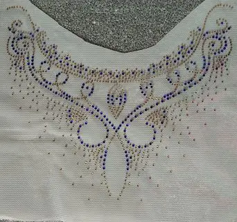 2 шт./лот цветной узор из страз страз|iron on rhinestone motif|iron rhinestonehot fix |