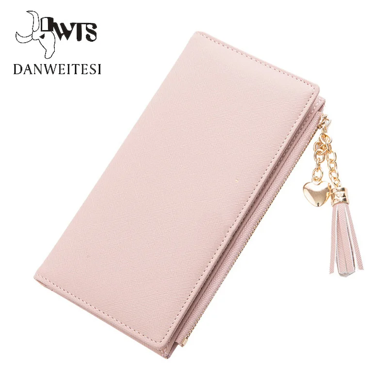 

2019 Wallet Female for Coins Cute Wallet Women Long Leather Women Wallets Zipper Purses Portefeuille Wallet Female Purse Clutch