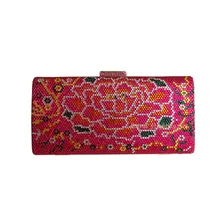 China handgemachte frauen box clutch für tanzparty