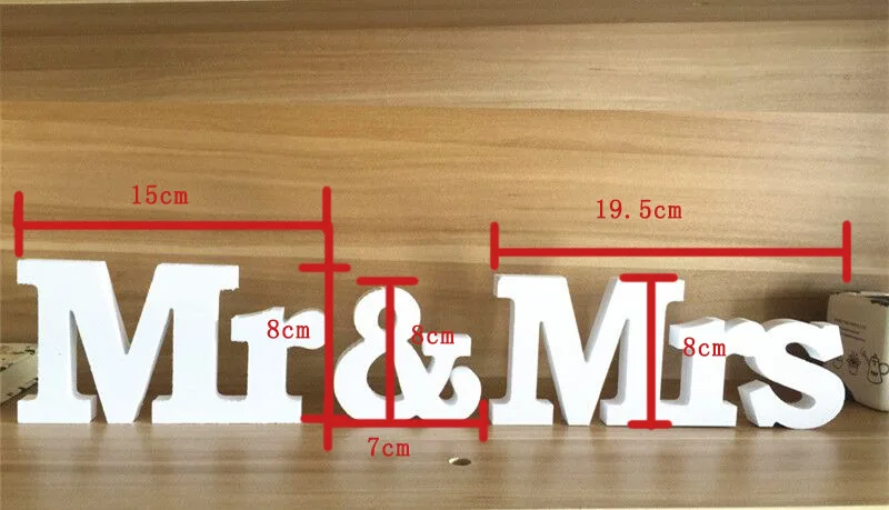 1 компл.. Mr & Mrs деревянные буквы для свадебного украшения поставки знак топ стол подарок декор событие вечерние вечеринок домашний декор