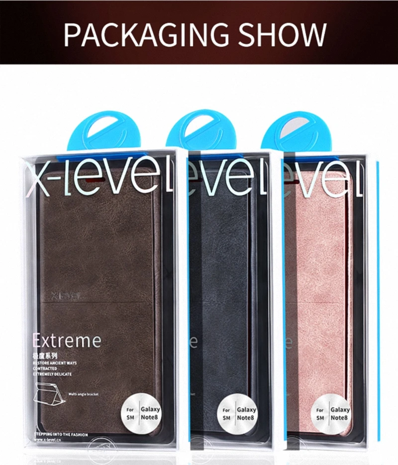 X-Level флип чехол для samsung Galaxy S10 Plus S10E S9 S8+ винтажный кожаный гибридный ударопрочный кошелек чехол для Note 8 9 Coque