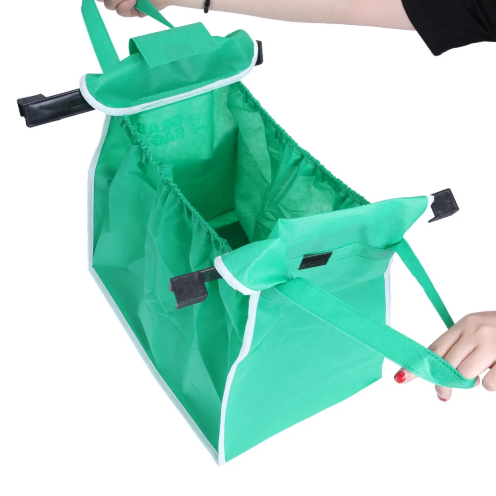 1pc Shopping Bag Foldable Eco-friendly Reusable Large Trolley Supermarket Large Capacity Tote Bags 1pc Shopping Bag Foldable Eco-friendly Reusable Large Trolley Supermarket Large Capacity Tote Bags