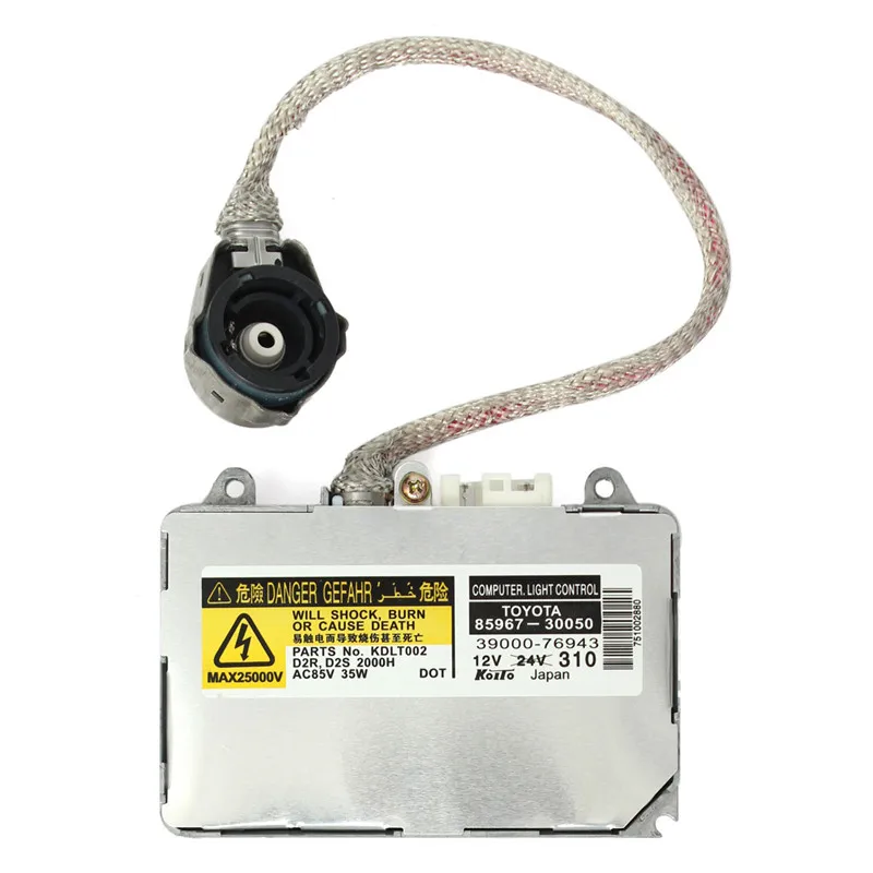 Горячая OEM KDLT002 85967-50020 D2S D2R 35 Вт ксеноновый балласт и воспламенитель для lexus фары 8596750020 фары