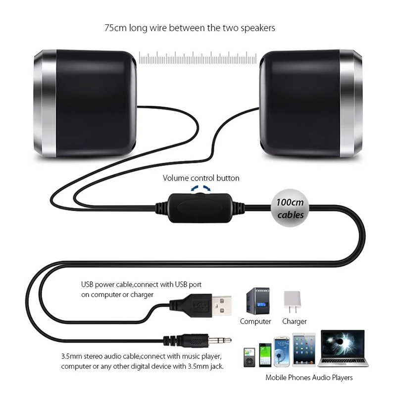 pc speakers usb connection