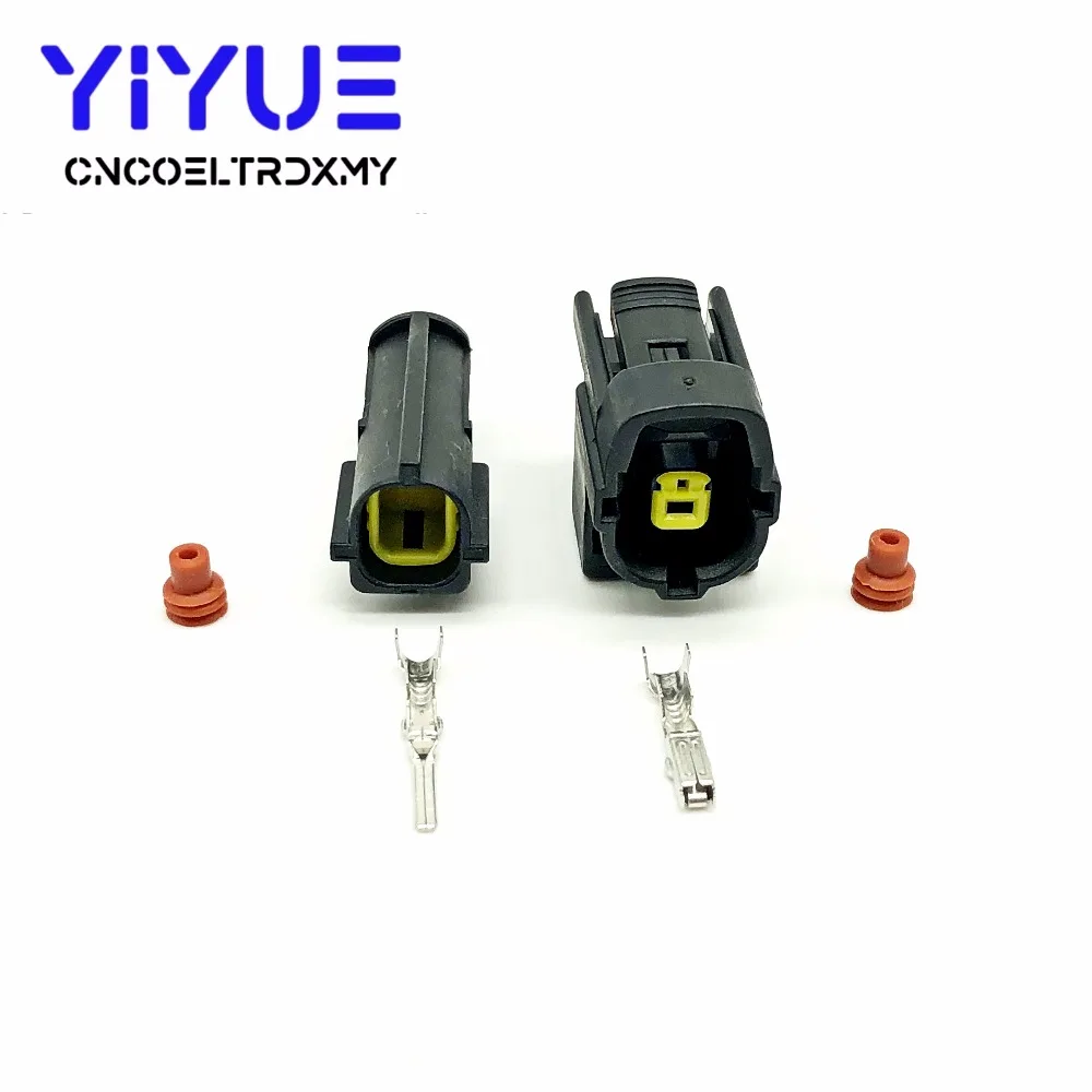 5 Set 2 Pin Female Male Way Waterproof Wire Connector Plug Car Auto Sealed Car Truck Denso Connectors