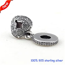 DIY Браслеты Крылья Ангела серебряные подвески с прозрачными камнями новые серебряные бусины 925 пробы DIY ювелирные изделия оптом 09265