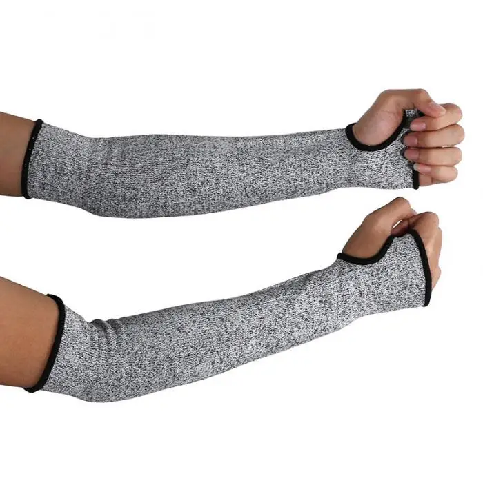 1 Pcs Outdoor Work Safety Arm Guard Sleeve Anti-cutting Protective Cut-resistant Arm Sleeve FI-19ING