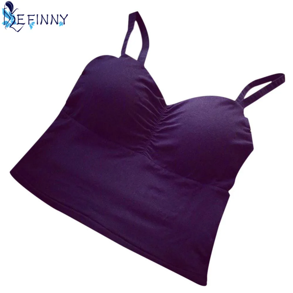 

2018 Sexy Women Peach Heart V-Neck Wide Cross Back Straps Bralette Bralet Bra Bustier Crop Top Removable Padded Tube Top Safety