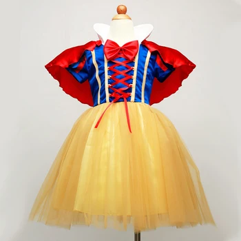 

Baby Girl Clothing Kids Dresses For Girls 2018 Halloween Costume Fairy Snow White Princess Dress Cosplay Kids Clothes Drama Show