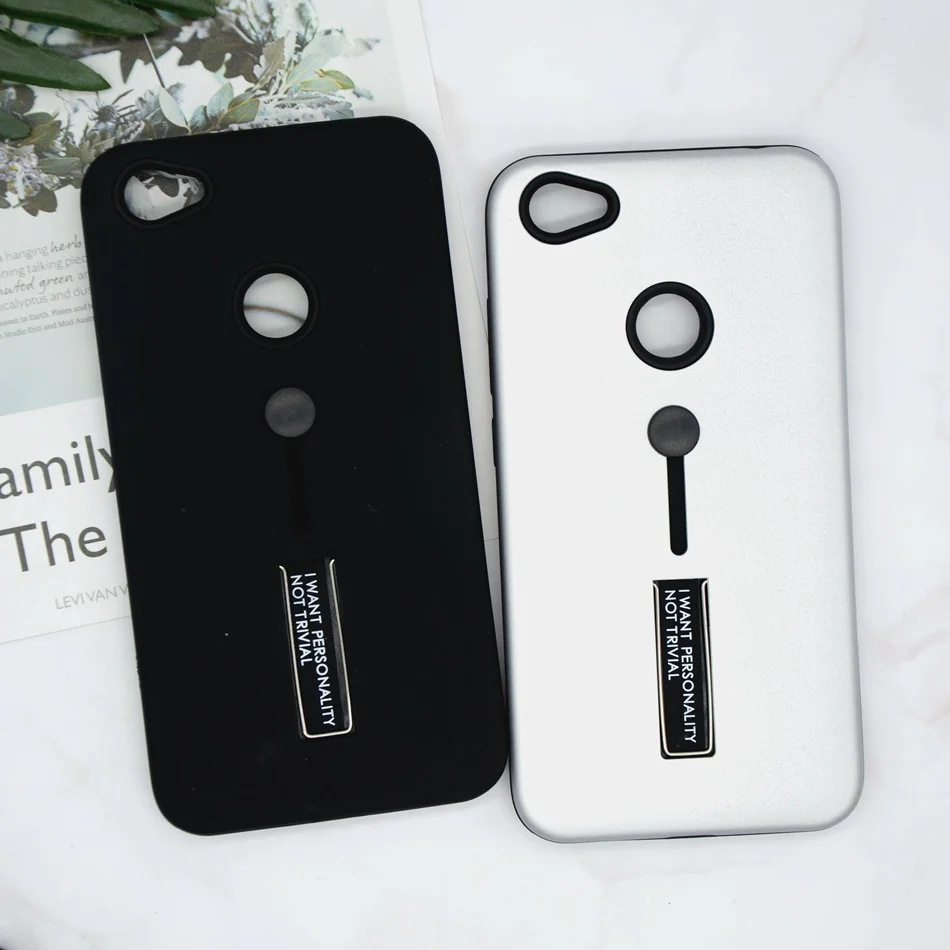 

Axbety Fashion Kickstand Case For Xiaomi Xiomi MiA1/5X Redmi 5 Plus Note 5a Pro Case Finger Loop Strap Cover Shockproof Cases