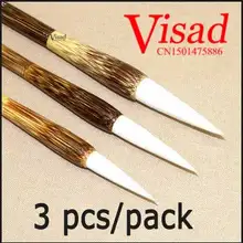 Высококачественная Китайская каллиграфия кисти ручка с шерсть ласки Искусство Акварель принадлежности кисть художника