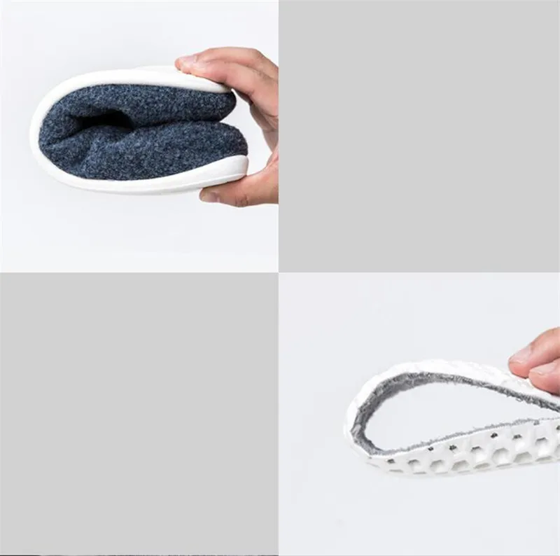 Xiaomi one cloud home cotton slippers Removable insole Soft Comfortable Winter Non-slip EVA Sole Light-weight Slippers unisex (9)