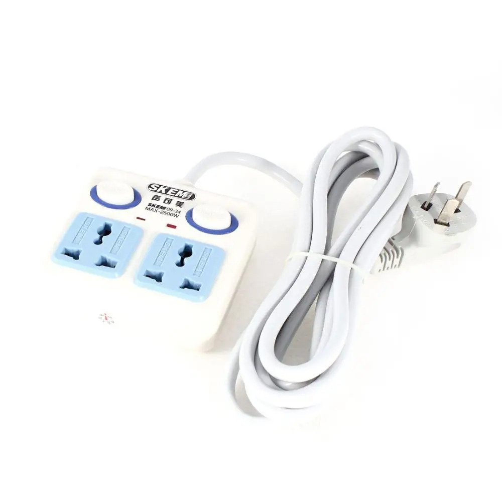 

AU Plug 250VAC 4 Position EU US AU Multi Type Socket Power Strip Bar 2500W 10Ft