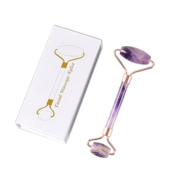 

1pc Jade Roll Face Roller Facial Neck Massage Natural facial face healthy beauty body Head neck leg