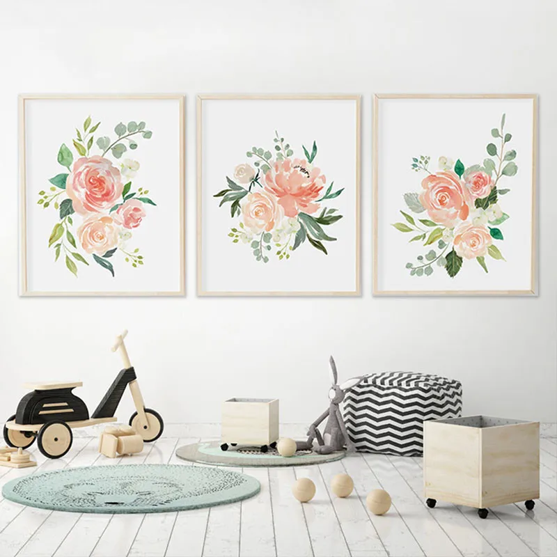 Watercolor-Flowers-Posters-and-Prints-Set-Of-3-Floral-Prints-Nursery-Wall-Art-Pictures-Bedroom-Decoration (2)