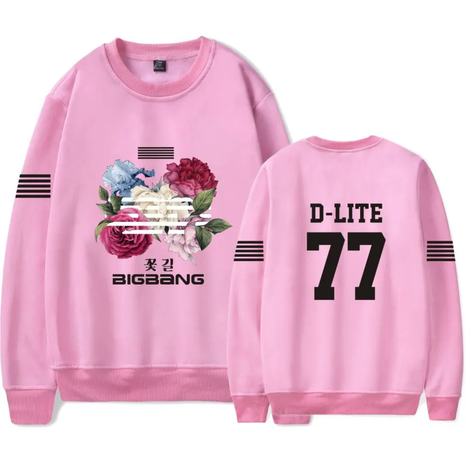 Bigbang БОЛЬШОЙ Банг bangtan Толстовка kpop корейский harajuku толстовки moletom feminino модный