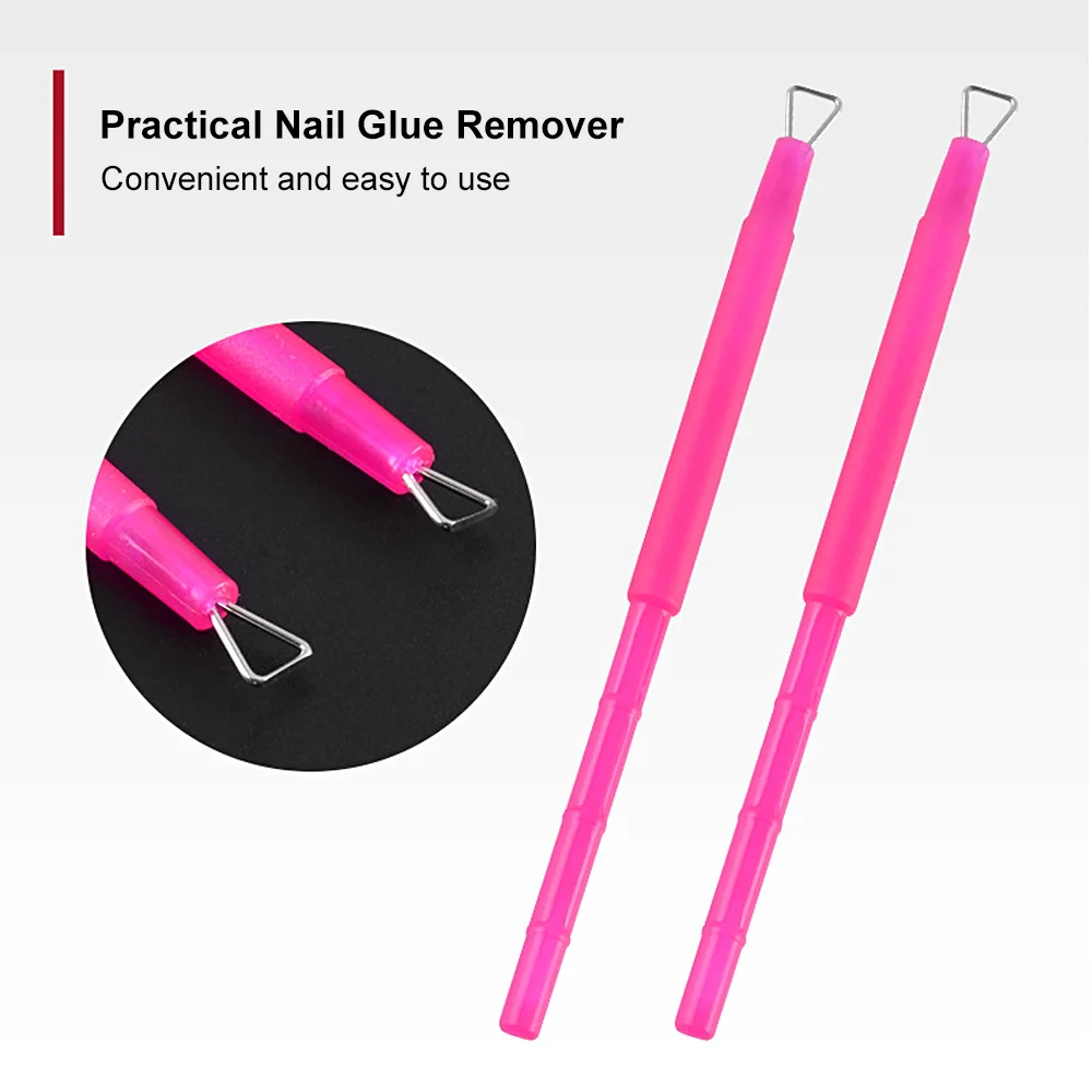 

Nail Glue Remover Triangle-head Manicure Cleaner Gel Polish Remover Nail Cuticle Pusher Nail Art Manicure Tool
