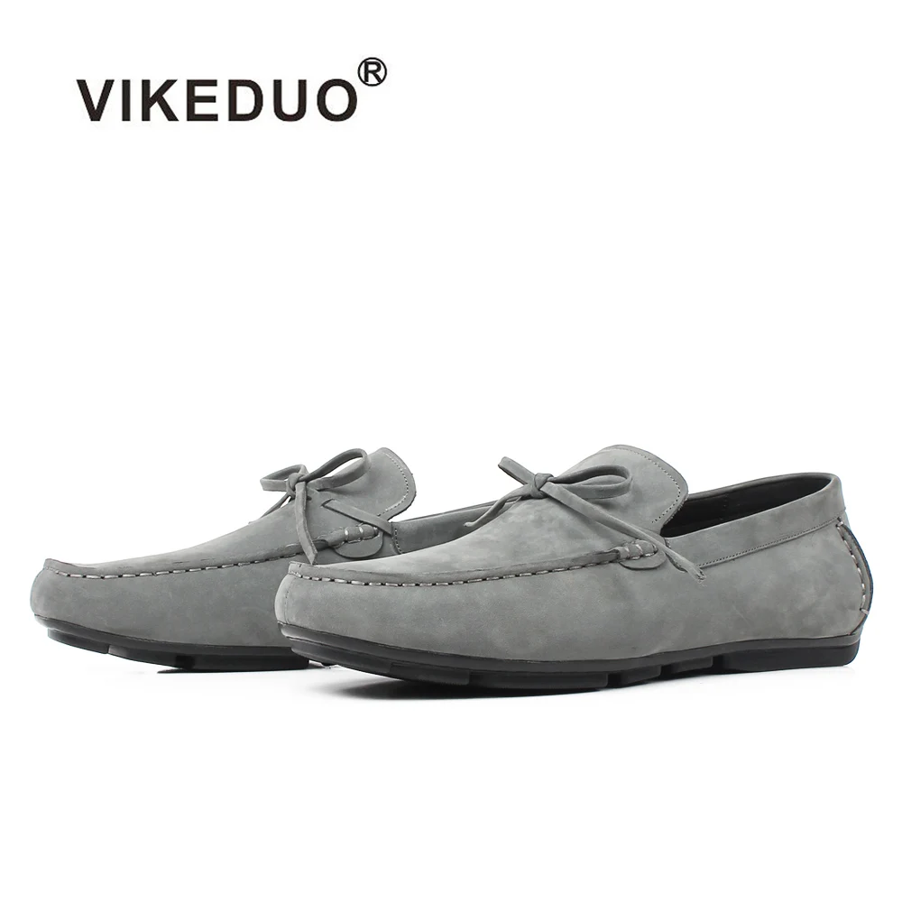 mocasines grises hombre